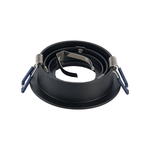 LED Inbouwspot Baldr | Dimbaar | IP20 | 3,8W | Plat Design | Zaagmaat: Ø80-85 mm | Inbouwdiepte: 38 mm | Mat Zwart