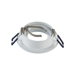 LED Inbouwspot Aurora | Dimbaar | IP20 | 3,8W | Plat Design | Zaagmaat: Ø70-75 mm | Inbouwdiepte: 38 mm | Mat Wit