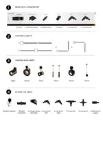 LED Hanglamp Vando | 1-Fase Rail | GU10 | Mat Zwart