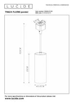 LED Hanglamp Vando | 1-Fase Rail | GU10 | Mat Zwart