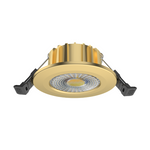 LED Inbouwspot Ferro | Dimbaar | IP65 | 6W | CCT Switch (2700K/3000K/4000K/5700K) | Zaagmaat: Ø50-70 mm | Inbouwdiepte: 32 mm | Goud