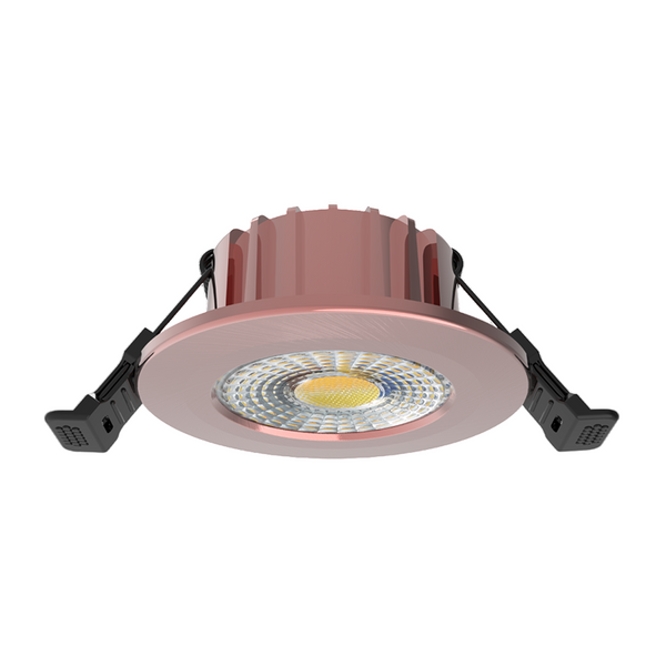 LED Inbouwspot Ferro Koper | 6W CCT dimbaar | IP65 | Ø68 mm