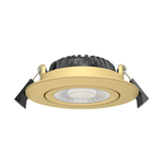 LED Inbouwspot Lyvo | Dimbaar | IP65 | 5W/7W | CCT Switch (2700K/3000K/4000K) | Inbouwdiepte: 25 mm | Goud