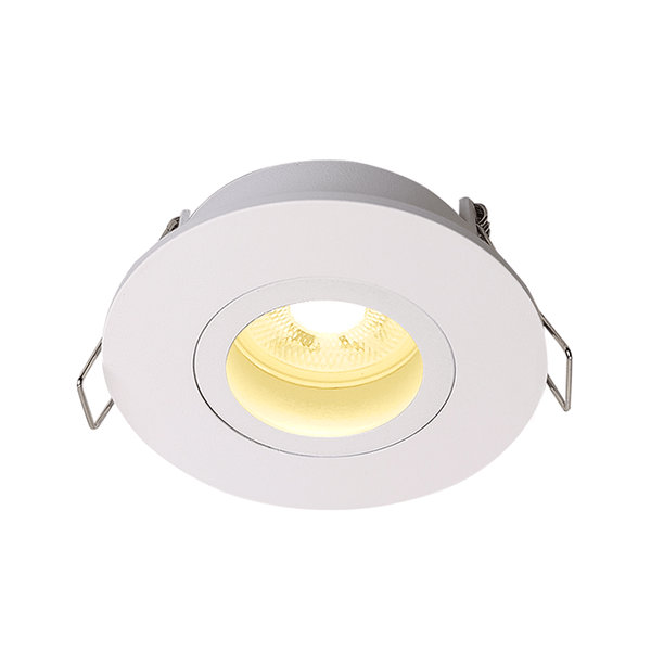 LED Inbouwspot Privo Wit/Zwart Mat Wit | GU10/MR16 | IP65 | Ø68 mm