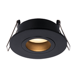 LED Inbouwspot Privo | Dimbaar | IP65 | 5W | 360° Kantelbaar | Zaagmaat: Ø68-75 mm | Inbouwdiepte: 60+ mm | Mat Zwart
