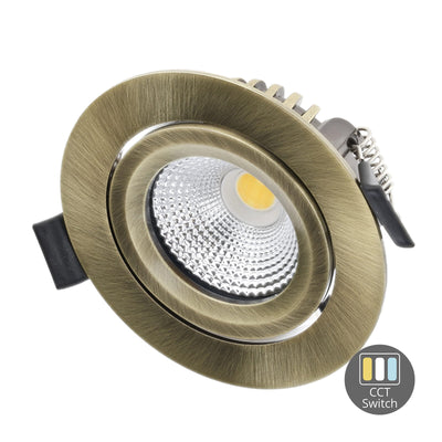 LED Inbouwspot Aristo — Satin Metallic