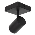 LED Opbouwspot Largo | 1× GU10 | Kantelbaar | Mat Zwart