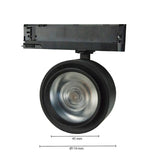 LED Railspot Mensa Zoom Zwart