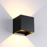 LED Wandlamp Kubo | G9 | IP65 | Kubus | Mat Zwart