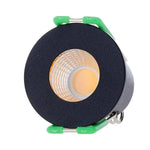 LED Inbouwspot Nero Mini | 3W | 12V | IP65 | 240lm | 2700K | Mat Zwart