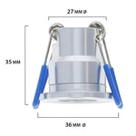 LED Inbouwspots Set Dovo | 10 Stuks | IP65 | Afstandsbediening