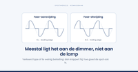 Waarom knippert je led-lamp?