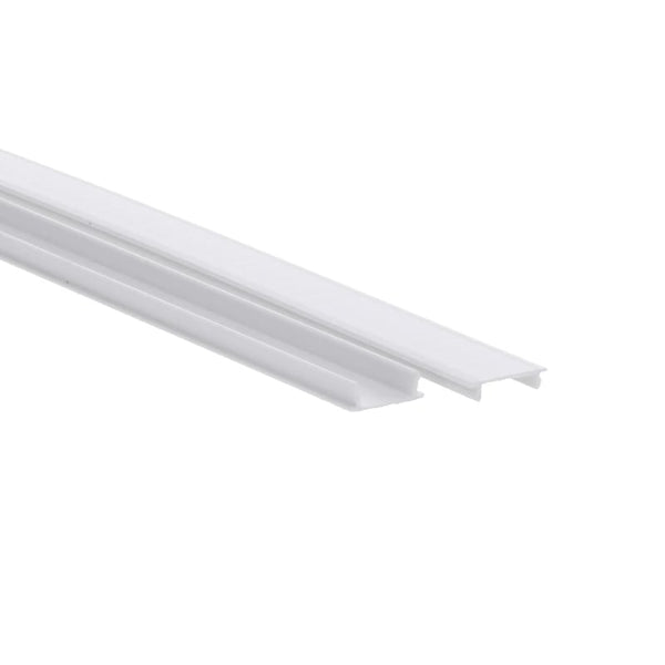 1-Fase Rail Blindplaat Wit | 1 m