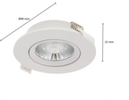 LED Inbouwspot Vesto
