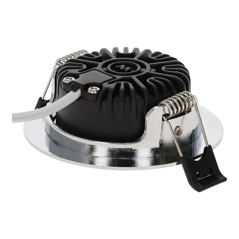 LED Inbouwspot Lesto 5W Chroom achterzijde