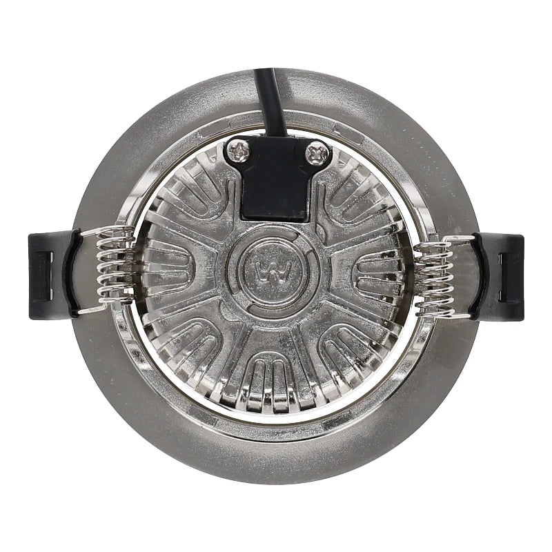 LED Inbouwspot Lesto 5W Zilver achterzijde