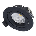 LED Inbouwspot Lesto 5W Mat Zwart