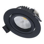 LED Inbouwspot Lesto Zwart