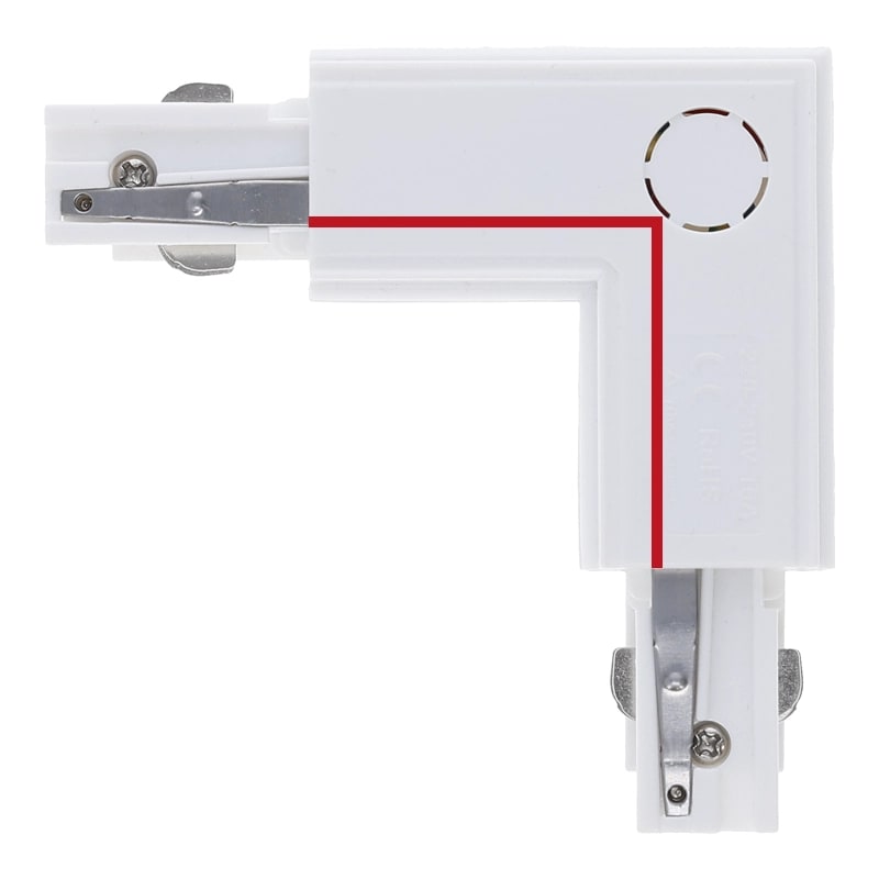 3-Fase Rail L-connector, foto 2