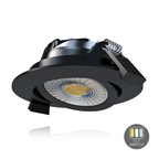 LED Inbouwspot Lyvo 6W Mat Zwart