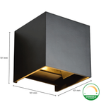 LED Wall Light COB Cube