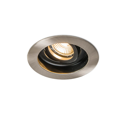 LED Inbouwspot Orvo | Kantelbaar | GU10 | Dimbaar | Ø9 cm | Staal + Zwart
