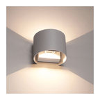 LED Wandlamp COB Rond Grijs
