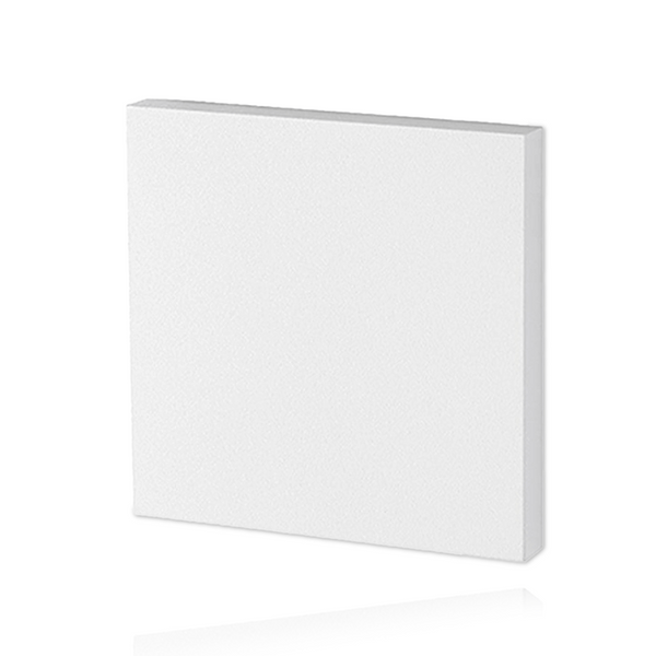 Opzetstuk Trapverlichting Trevo Wit | Vierkant 60° | 80 × 80 × 9 mm