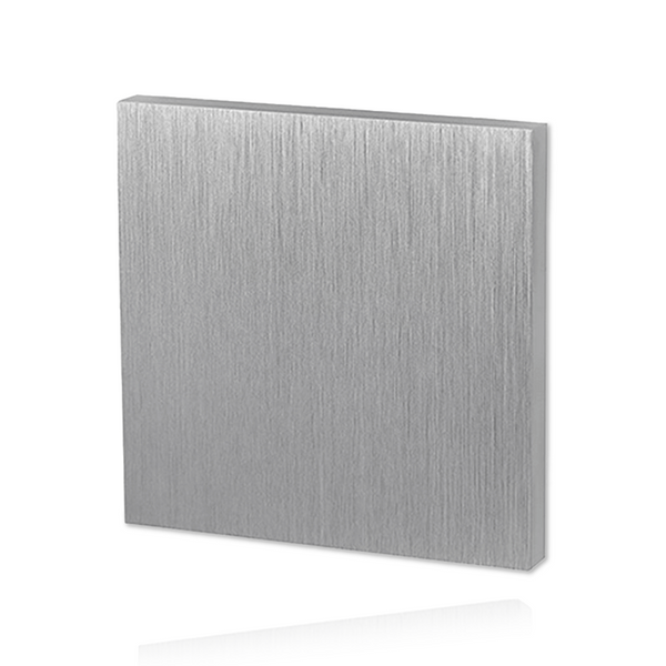 Opzetstuk Trapverlichting Trevo Aluminium | Vierkant dicht | 80 × 80 × 10 mm