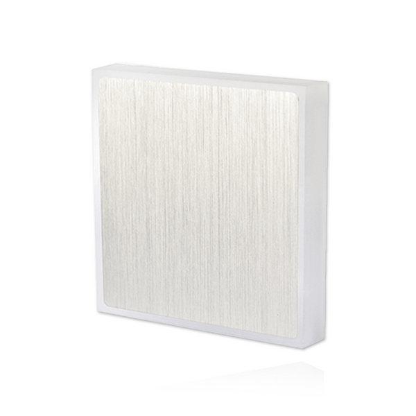 Opzetstuk Trapverlichting Trevo Aluminium | Vierkant 360° | 80 × 80 × 8 mm