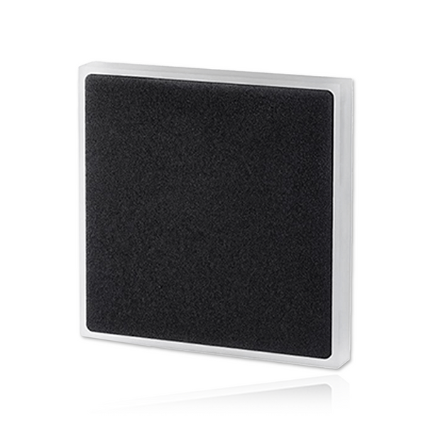 Opzetstuk Trapverlichting Trevo Zwart | Vierkant 360° | 80 × 80 × 8 mm