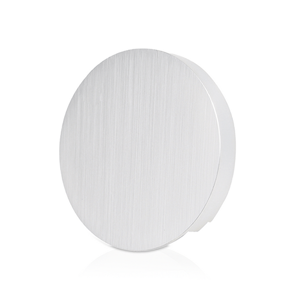 Opzetstuk Trapverlichting Trevo Aluminium | Rond, licht achter | Ø98 × 9 mm