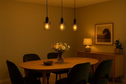 LED Hanglamp Fumo Mat Zwart | 3x E27 | Smoky Glass