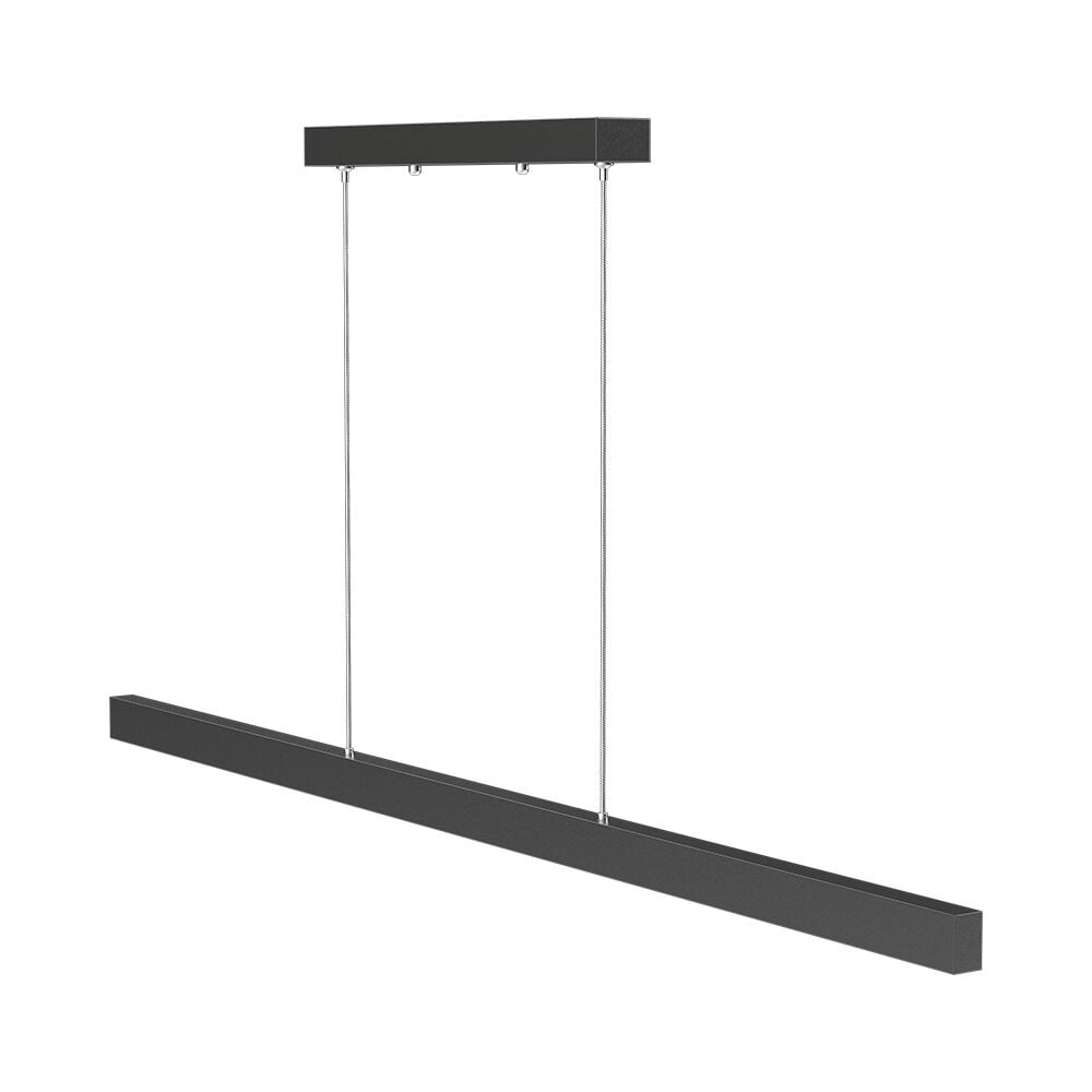 LED Hanglamp Baro | Balk 120cm | 30W | CCT | 3000lm | Mat Zwart