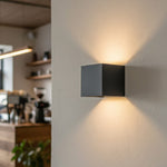 LED Wandlamp COB Kubus | IP54 | Up & Down