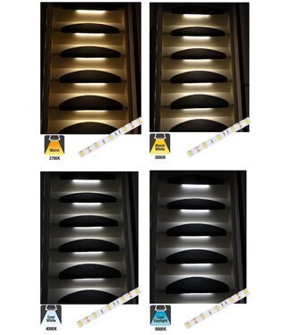 Complete Set LED Trapverlichting 10CM