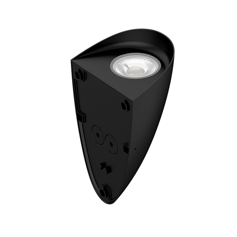 LED Wandlamp Dano Zwart