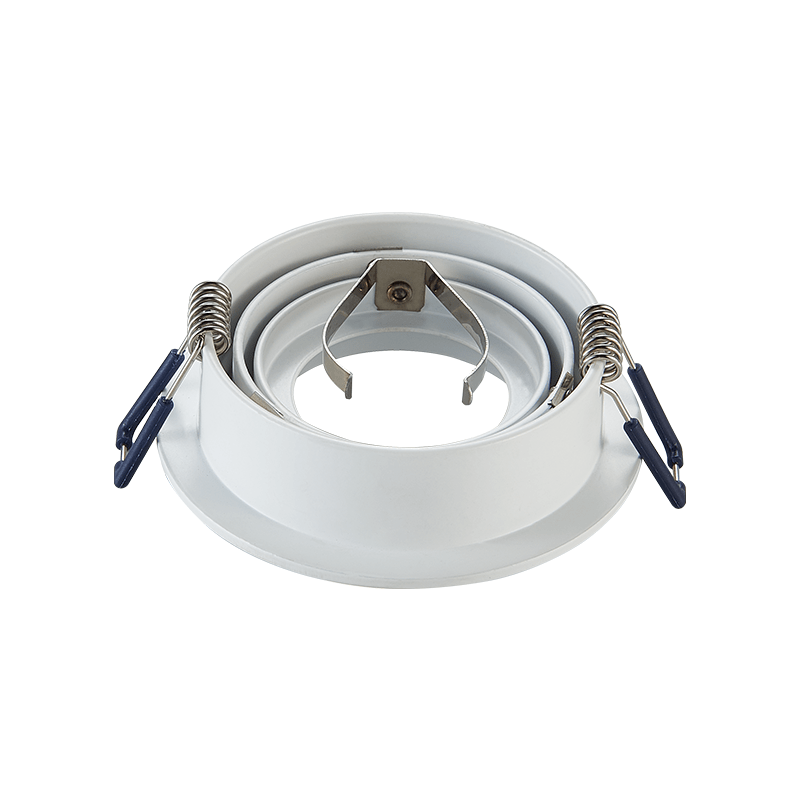 LED Inbouwspot Baldr | Dimbaar | IP20 | 3,8W | Plat Design | Zaagmaat: Ø80-85 mm | Inbouwdiepte: 38 mm | Mat Wit