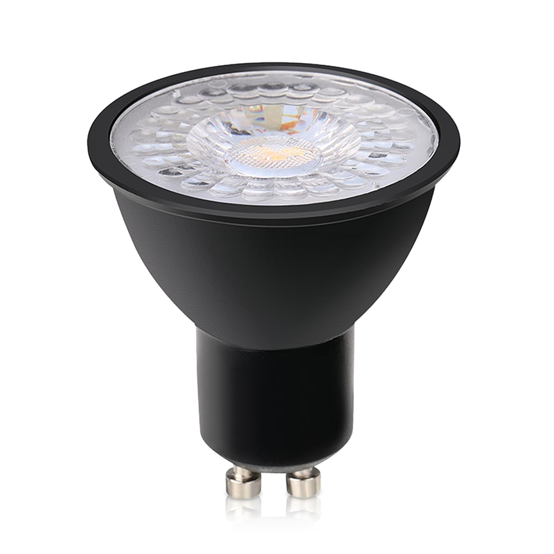 GU10 LED Lamp Brivo Zwart 5W 2700K/3000K/4000K