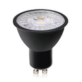 GU10 LED Lamp Brivo Zwart 7W 2700K/3000K/4000K