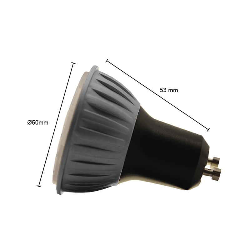 GU10 LED Lamp Fokus 5W 2700K/3000K/4000K, foto 5