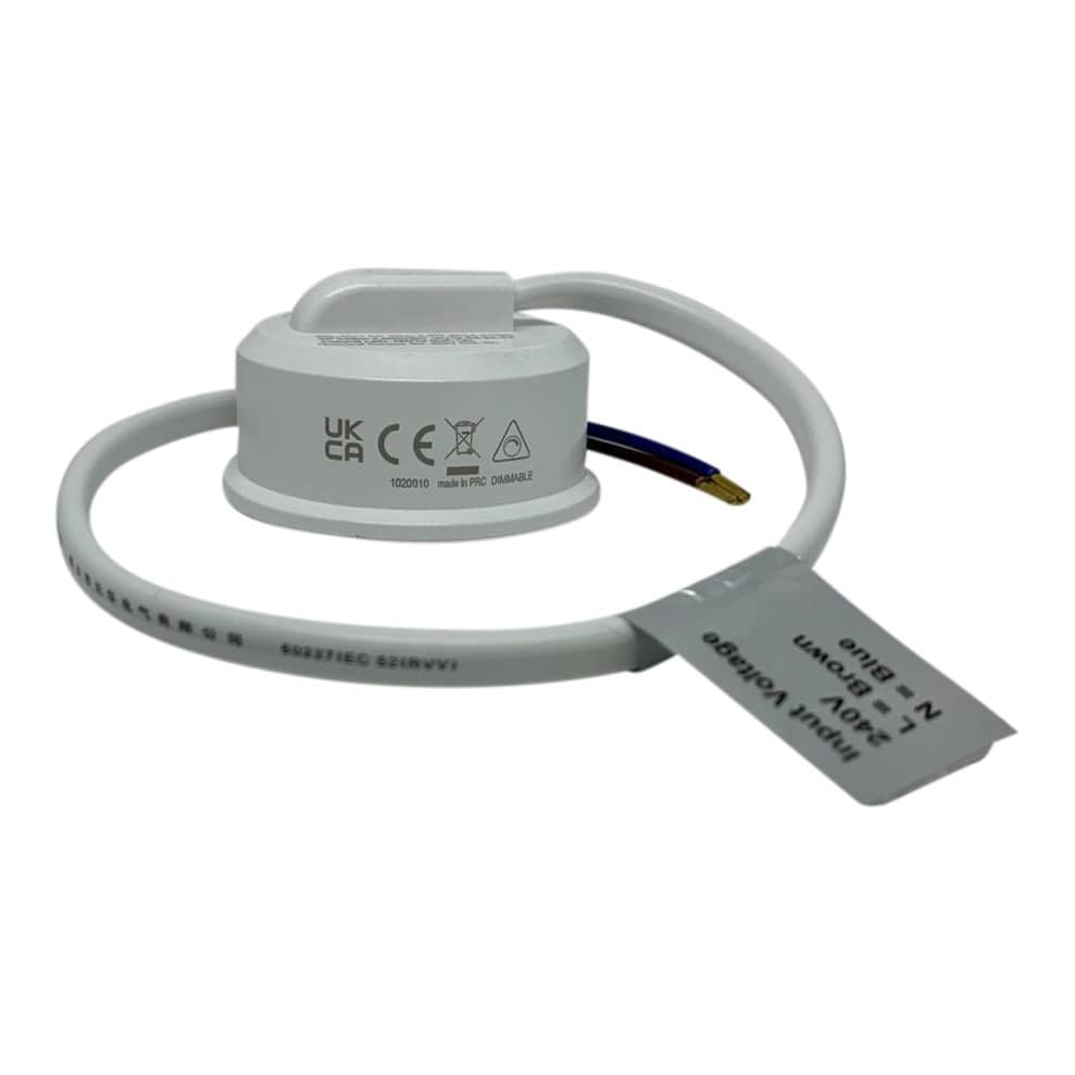 LED Inbouwspot Kari | Dimbaar | IP20 | 3,8W | Kantelbaar | Zaagmaat: Ø70 mm | Inbouwdiepte: 38 mm | Mat Wit