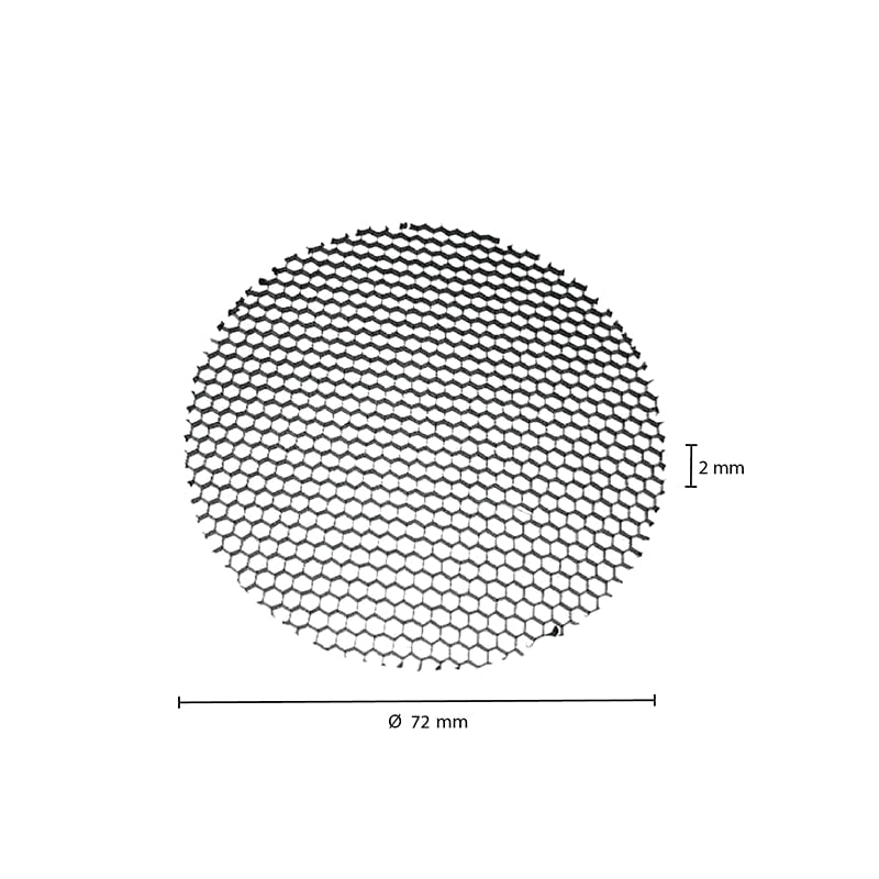 Honingraatfilter Anti-verblinding voor Railspots, foto 3