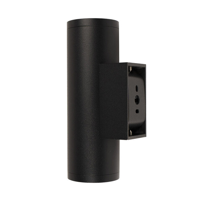 LED Wandlamp Houston | Up & Down | Dubbele GU10 | Zwart | IP20