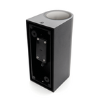 LED Wandlamp D-vorm Up & Down Mat Zwart | IP44 | Dubbele GU10