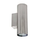 LED Wandlamp Rond Up & Down Zilver | IP44 | Dubbele GU10