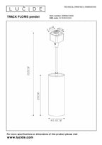 LED Hanglamp Vando | 1-Fase Rail | GU10 | Mat Goud