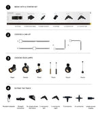 LED Hanglamp Vando | 1-Fase Rail | GU10 | Mat Zwart