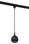 LED Hanglamp Velmo | 1-Fase Rail | GU10 | Mat Zwart