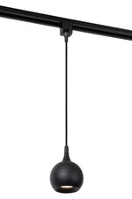 LED Hanglamp Velmo | 1-Fase Rail | GU10 | Mat Zwart